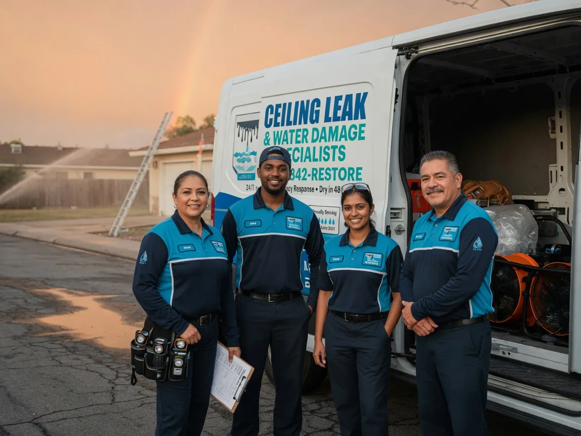 Ceiling Leak Cleanup company in Holgate, OH