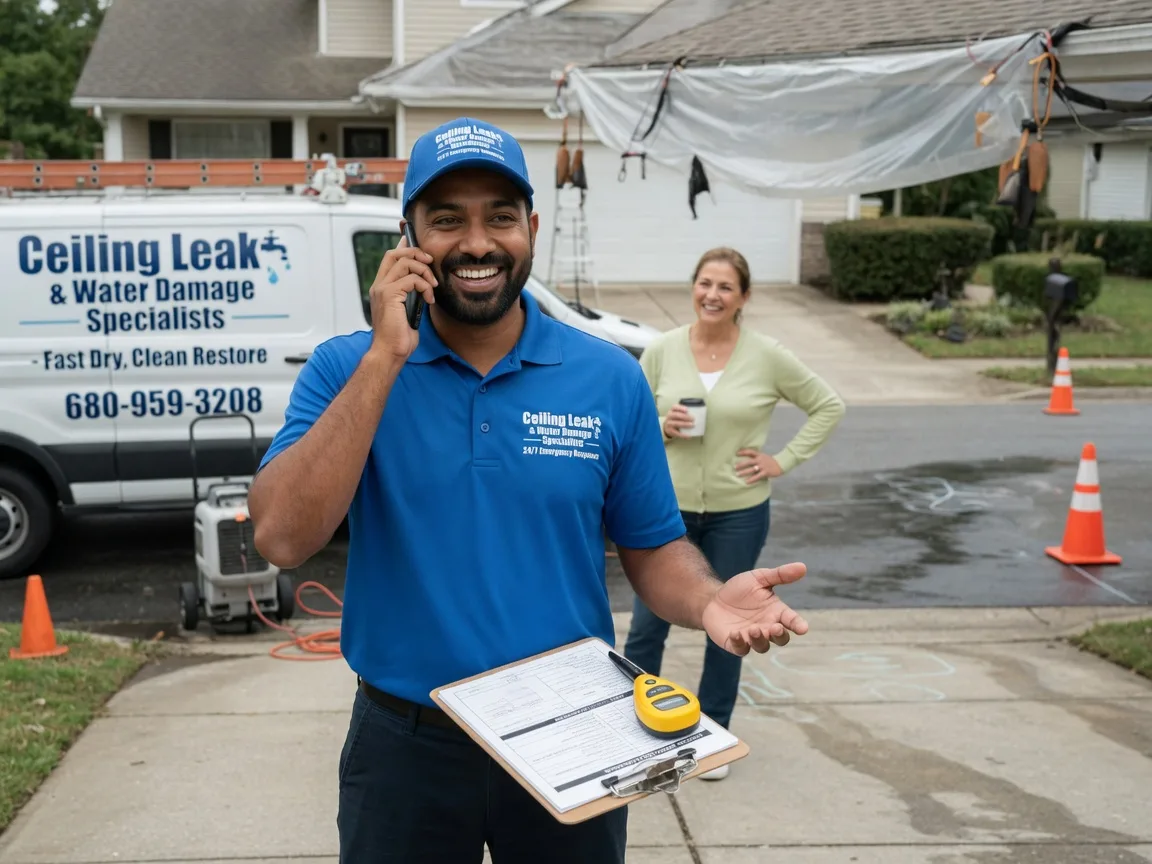 Ceiling Leak Cleanup Holgate, OH FAQs